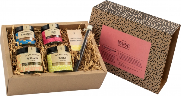 Die sinnliche Kollektion Bio 5 Gewürze für VERLIEBTE